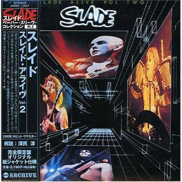 SLADE 紙ジャケットアルバム　3枚セット 【完全生産限定盤】 Amazon.co.jp: スレイド・アライブ(紙ジャケット仕様): ミュージック